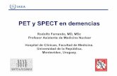 PET - SPECT en Demencias - humanhealth.iaea.org · Indicaciones de la imagen funcional ... Demencia vascular vs. E. de Alzheimer La DV (~10% del total) se asocia frecuentemente a