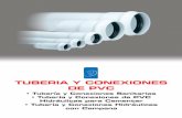 TUBERIA Y CONEXIONES DE PVCpdf/PDF web PVC/pvc sanitario... · TUBERIA Y CONEXIONES DE PVC • Tubería y Conexiones Sanitarias • Tubería y Conexiones de PVC Hidráulicas para