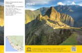 arqueologia PERÚ Durada: 18 DIES Sortides: 8 agost / 21 ... · Ciutat de Cusco - Línies de Nazca - Centre històric de Lima Santuari de Machu Picchu - Centre històric d’Arequipa
