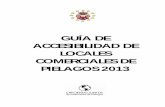 GUÍA DE ACCESIBILIDAD DE LOCALES COMERCIALES 2013 .Guía de Accesibilidad de Locales Comerciales
