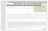 Administración Contemporánea revista de investigación · tres indicadores tÉcnicos para operar en el mercado forex (dÓlar americano vs. peso, euro y ...