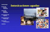 Epidemiología Intoxicaciones agudas Estudio del paciente ...simulacionymedicina.es/wp-content/uploads/2013/01/Toxicología.pdf · –Intoxicaciones en el hogar 84% ... Debe medirse
