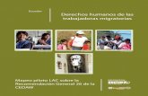 Ecuador Derechos humanos de las trabajadoras migratorias · Ecuador cuenta con una política pública refinada en términos de migración, así como una sociedad civil activa y participativa