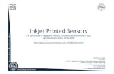 Inkjet Printed Inkjet Printed SensorsSensors - Unict · Inkjet Printed Inkjet Printed SensorsSensors ... management and labeling, especially because they can be read from a distance.