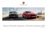 Nuevos Porsche Cayenne y Porsche Cayenne GTS · En resumen: un atleta de élite. En la mejor ... Con los sistemas de asistencia opcionales ... sistema de frenos, ...