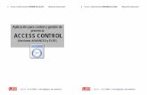 Aplicación para control y gestión de presencia ACCESS CONTROL Software Acces Control ADVANCED... · Access Control versiones ADVANCED y ÉLITE-Manual de instrucciones- 5 LSB, S.L.