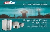 Argenta Plus Argenta - erocomm.comerocomm.com/images/katalogy/ide/Katalog Argenta 2013CZ.pdfPodle směrnice 2006/95/CE a UL 508A, UNE-EN 62208. Výše uvedené technické charakteristiky