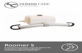 Roomer S - humancare.sehumancare.se/wp-content/uploads/2016/08/99700-User-manual-RoomerS... · 2 Content SWEDISH Säkerhetsinstruktioner 4 Specifikation 5 Produktbeskrivning 6 Användningsområden