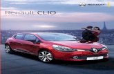 Renault CLIO - guvenaltan.com.trguvenaltan.com.tr/assets/brosur/binek/clio.pdf · taslaklarından üretimin son aşamasına kadar, Renault Clio, göz alıcı çizgileri ile insanları