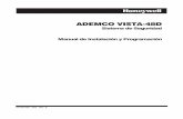 ADEMCO VISTA-48D - Diagramasde.comdiagramasde.com/diagramas/otros/VISTA 48 INSTAL Y PROG.pdf · Manual de Instalación y ... instalador/maestro en una consola alfanumérica del sistema