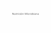 Nutrición Microbiana - depa.fquim.unam.mxdepa.fquim.unam.mx/amyd/archivero/NutricionMicrobiana_13406.pdf · a partir de poblaciones mixtas Ejemplos de inhibidores Sales biliares,