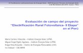 Evaluación del programa PER/98/G31 “Electrificación Rural ...guzlop-editoras.com/web_des/ener01/solarvolta/pld0263.pdf · “Electrificación Rural Fotovoltaica-II Etapa” ...