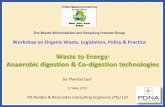 Waste to Energy: Anaerobic digestion & Co-digestion ... Presentaion - AD - 17 May 2012.pdf · Waste to Energy: Anaerobic digestion & Co-digestion technologies by Therése Luyt 17