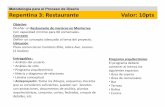 Repentina 3: Restaurante Valor: 10ptsmetodologiadearquitectura.weebly.com/uploads/8/1/6/2/8162838/clase... · Bocetos de detalles. Metodología para el Proceso de Diseño Repentina