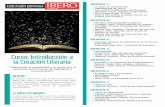 Curso: Introducción a la Creación Literariaitzel.lag.uia.mx/publico/diplomados/creacion-literaria-oct2017.pdf · • Aprendizaje • Arredondo, Inés. Mariposas nocturnas • Rulfo,