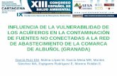 INFLUENCIA DE LA VULNERABILIDAD DE LOS ACUÍFEROS … · Andalucía COMARCA DE ALBUÑOL PROVINCIA DE GRANADA 6 Mar Mediterráneo. MATERIALES Y MÉTODOS DENOMINACIÓN Y UBICACIÓN