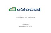 LEIAUTES DO eSOCIAL - iob.com.br · Leiautes do eSocial - Versão 2.4 Página 3 de 150 S-2260 - Convocação para Trabalho Intermitente ...