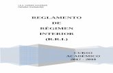 REGLAMENTO DE RÉGIMEN INTERIOR (R.R.I.)iescondelucanor.centros.educa.jcyl.es/sitio/upload/17_18_REGLAMENT... · El presente Reglamento de Régimen Interior será de aplicación a