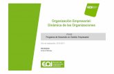 Organización Empresarial: Dinámica de las …api.eoi.es/api_v1_dev.php/fedora/asset/eoi:75151/...MISION, VISION, VALORES Y COMPETENCIAS PDGE / Antonio Méndez Visión “Si quieres