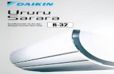 daikin.com.mxdaikin.com.mx/wp-content/uploads/2017/07/URURU-USB.pdf · Deshumidificador convencional con calentadores de modelos DAIKIN demasiada energía ... de falla de encendido