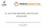 DELEGACIÓN de URUGUAY - INALE 2014: Página Principal … · EL SECTOR MIPYME LÁCTEO DE URUGUAY PRIMER ENCUENTRO LATINOAMERICANO PARA PYMES LÁCTEAS Santa Fé, Argentina ... productos