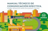manual técnico de comunicación efectiva - FEGAMP · 4 Manual T fectiva Sobr ntidad ocais ...