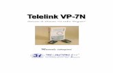 Sistema di allarme via radio Pegaso - TRE i SYSTEMS VP-7N P ita.pdf · Manuale istruzioni Telelink VP-7N Pegaso Pag. 3 ITALIANO Il Telelink VP-7N è un compatto sistema di sicurezza