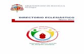 ARQUIDIÓCESIS DE MANAGUA Nicaraguacuriamanagua.org/directorios/directorioarquidiocesis2017.pdf · 4 NUNCIATURA APOSTÓLICA DE SU SANTIDAD NUNCIO APOSTÓLICO S.E. Mons. Fortunatus