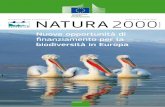 Notiziario natura e biodiversità Numero 36 | luglio 2014 ...ec.europa.eu/environment/nature/info/pubs/docs/nat2000newsl/nat36... · Notiziario natura e biodiversità | luglio 2014