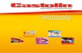 Distribución Profesional - castolin-pro.com · Las soluciones al servicio de la industria Castolin. 1 soldadura í n d i c e brazing 5 soldadura eléctrica 2 ... disminuyendo así