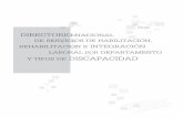 97181 directorio de servicios - Discapacidad Colombia · Corporación Tecnológica Empresarial. Directorio Nacional de Servicios de Habilitación, Rehabilitación e Integración Laboral