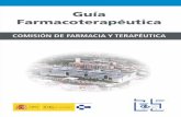 25460 PORTADA FARMACOLOGIA OK:Maquetación 1 23/11/15 … · 2 RELACIÓN DE AUTORES Miembros de la Comisión de Farmacia y Terapéutica Serna Juan, Salvador A. Presidente Comisión.