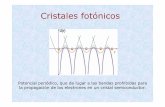 Cristales Fotónicos - materias.fi.uba.armaterias.fi.uba.ar/6210/Cristales Fotónicos 2.pdf · sobre el cual se aplica la matriz ... es la función de Bessel. Cálculo de la estructura
