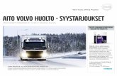 Volvo Trucks. Driving Progress AITO VOLVO HUOLTO ... · Volvo Trucks. Driving Progress TARJOUKSET VOIMASSA 1.12.21 SAAKKA, ALV AITO VOLVO HUOLTO - SYYSTARJOUKSET LYKÄS VAKIONOPEUDENSÄDIN