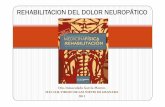 REHABILITACION DEL DOLOR NEUROPÁTICO - serglo.esserglo.es/congresos/2016/RHB/PPT/3.4.REHABILITACIONDOLORNEUROPATI... · Cuestionario del DN Escala DN4 Escala especifica de Dolor