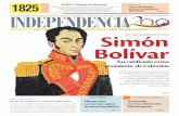 NÚMERO 15NÚMERO 15 VENEZUELA 1825, …i200.cnh.gob.ve/pdfs/1825.pdfVenezuela, 1825 NACIONALES 3 El Alto Perú, región que desde el año 1825 venía reclamando su derecho a la autonomía