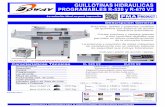GUILLOTINAS HIDRAULICAS PROGRAMABLES R-520 y R-670 …profi.es/FICHAS/Maquinas/Corte/Guillotinas/Industriales/Boway R 520... · Maquinaria y Consumibles para Reprografía, Imprenta