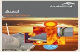 Lana de Roca - ArcelorMittal Distributionds.arcelormittal.com/repo/lionel pezzetti/arval/arval template... · Lana de roca clase A1, densidad superior a 140 kg/m3 Dimensiones: Anchuras: