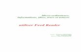 utiliser Feed Reader - fceduc.free.frfceduc.free.fr/documentation/utiliser/utiliser Feed Reader.pdf · Micro-ordinateurs, informations, idées, trucs et astuces utiliser Feed Reader