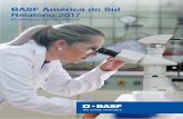 BASF América do Sul Relatório 2017 · em Marketing e Vendas. Tudo isso só é possível com uma visão de sustentabilidade e com inovação. E, para a BASF, a inovação somente