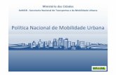 Política Nacional de Mobilidade Urbana - EMDEC - Empresa ... · sistema de mobilidade urbana, ... sobre a Política Nacional de Mobilidade Urbana e desenvolvimento sustentável.