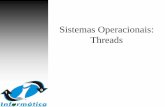 Sistemas Operacionais: Threads - Computação Unioeste ...marcio/SO/Aula5Threads.pdf · •Normalmente suportada em sistemas operacionais UNIX-like(Solaris, Linux, Mac OS X) Exemplo