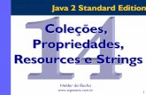 Coleções, Propriedades, Resources e Stringsargonavis.com.br/cursos/java/j100/java_14.pdf · 2 Assuntos abordados neste módulo Coleções Vetores, comparação e ordenação Listas