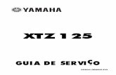 guia de servico 90894-5rm00-p0 - eucurtomoto.com.breucurtomoto.com.br/download_arquivos/Downloads/Yamaha/XTZ 125/Guia... · MOTOR • Refrigerado a ar, 4 tempos, SOHC, 2 válvulas,123,7
