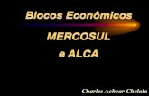 Blocos Econômicos MERCOSUL e ALCA - ceap.br · Blocos Econômicos nas Américas ... Blocos Econômicos Asiáticos