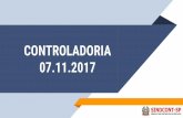 CONTROLADORIA - sindcontsp.org.br · CONTROLADORIA - CONCEITOS CONTROLADORIA tem a finalidade de garantir informações adequadas ao processo decisório dos gestores, colaborando