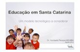 Educação em Santa Catarina - SINEPE/SC - Sindicato das ... · Objetivos • Apresentar à ... Tendências e Principais Desafios. ... Vídeo Segurança Digital Media Signage Sistema