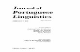 JJournal of PPortuguese - Apresentaçãolinguistica.fflch.usp.br/sites/linguistica.fflch.usp.br/files/u59/... · California; Mats Rooth, Cornell University; Alina Villalva, Universidade
