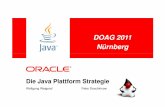 Wolfgang Weigend Peter Doschkinow · • JSR 340: Java Servlet 3.1 Specification • JSR 339: JAX-RS 2.0: The Java API for RESTful Web Services • JSR 338: Java Persistence 2.1 •