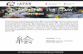 Teaching Tuesday: Kanji - Painting Tuesday/2018... · The kanji for painting or picture, 絵, is a simplified version of a much more complicated Middle Chinese character 繪. The